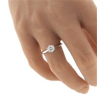 Anello Fanton Gioielli Donna SOLITARI in Oro bianco Diamante 0.81 Ct ANOR-163-52 - ANOR-163-52